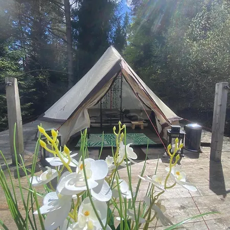 Glamping-dimbo Luxusní stan